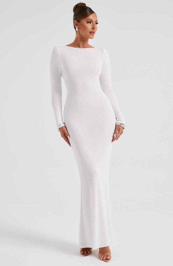 Anastassia Maxi Dress - ivory