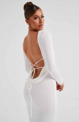 Anastassia Maxi Dress - ivory