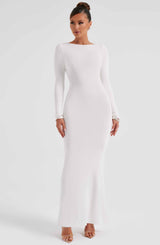 Anastassia Maxi Dress - ivory