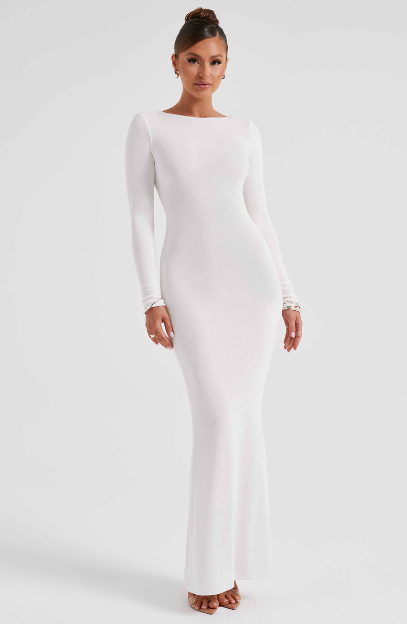 Anastassia Maxi Dress - ivory