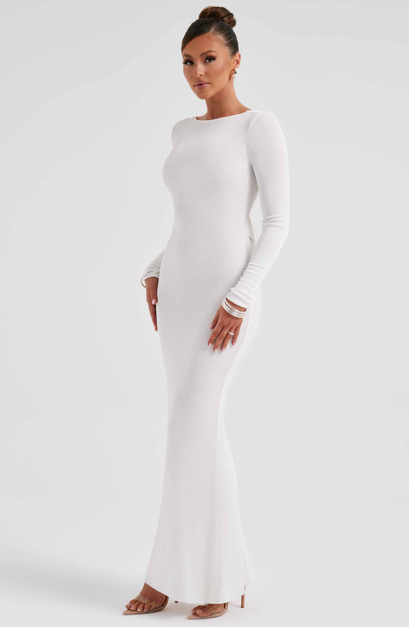 Anastassia Maxi Dress - ivory