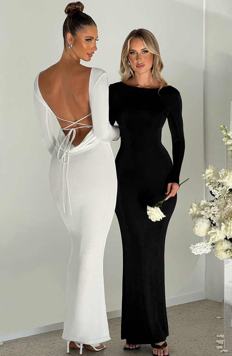 Anastassia Maxi Dress - ivory