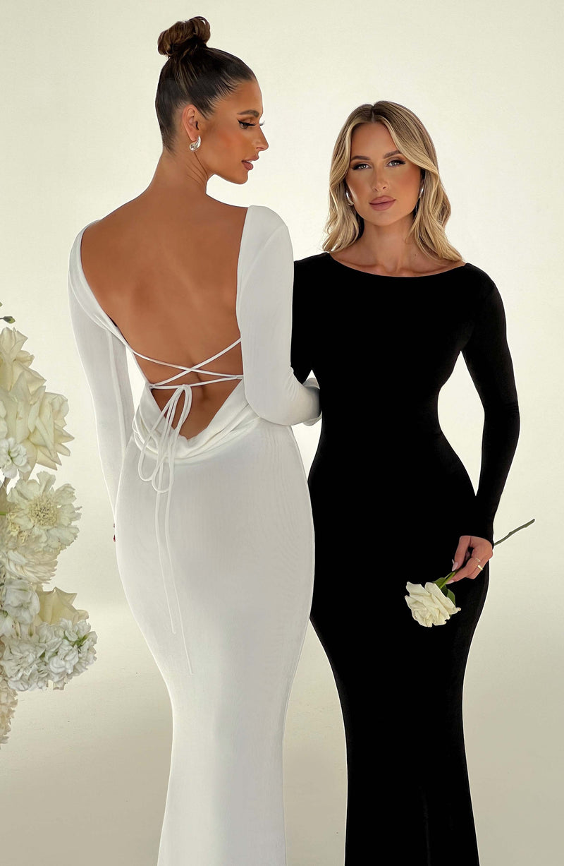 Anastassia Maxi Dress - ivory