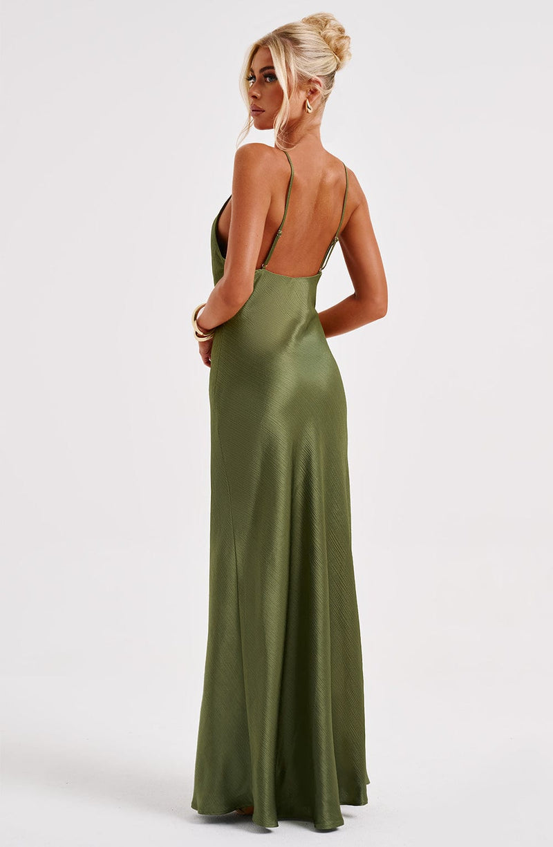 Anja Maxi Dress - Khaki