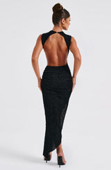 Aphrodite Midi Dress - Black