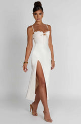 Ardelle Midi Dress - ivory