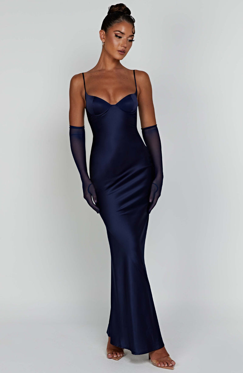 Athena Maxi Dress - Navy