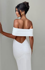 Belinda Maxi Dress - White