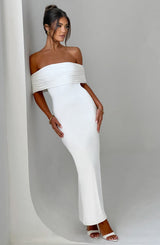 Belinda Maxi Dress - White