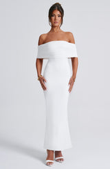 Belinda Maxi Dress - White