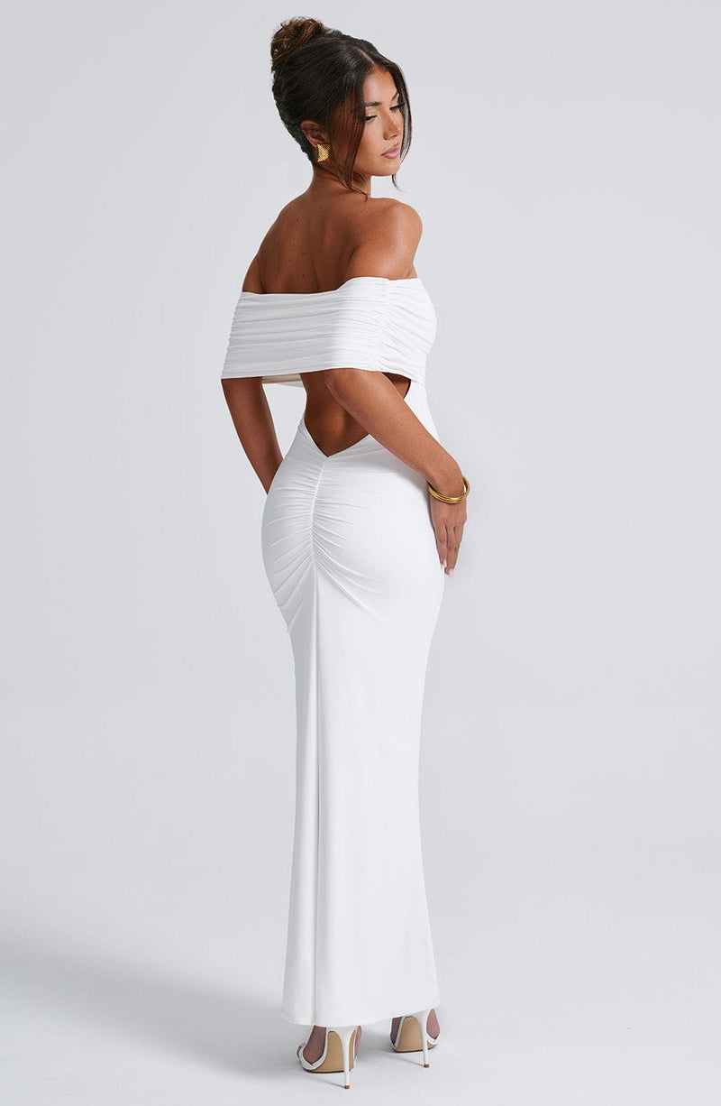 Belinda Maxi Dress - White