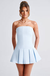 Bryony Mini Dress - Blue