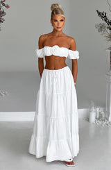 Carmen Maxi Skirt - ivory