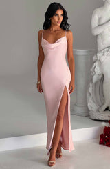 Celestina Maxi Dress - Blush