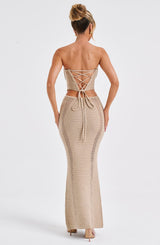 Chayenne Maxi Skirt - Beige