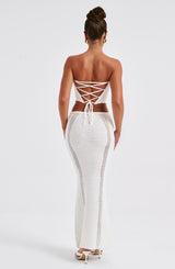 Chayenne Maxi Skirt - White