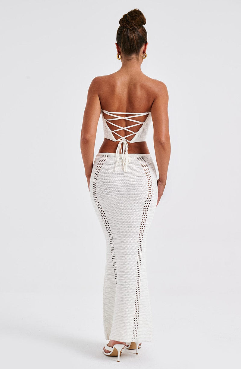 Chayenne Maxi Skirt - White