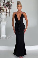 Constantina Maxi Dress - Black