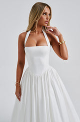 Cressida Midi Dress - ivory