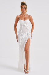 Dalary Maxi Dress - ivory