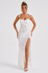 Dalary Maxi Dress - ivory