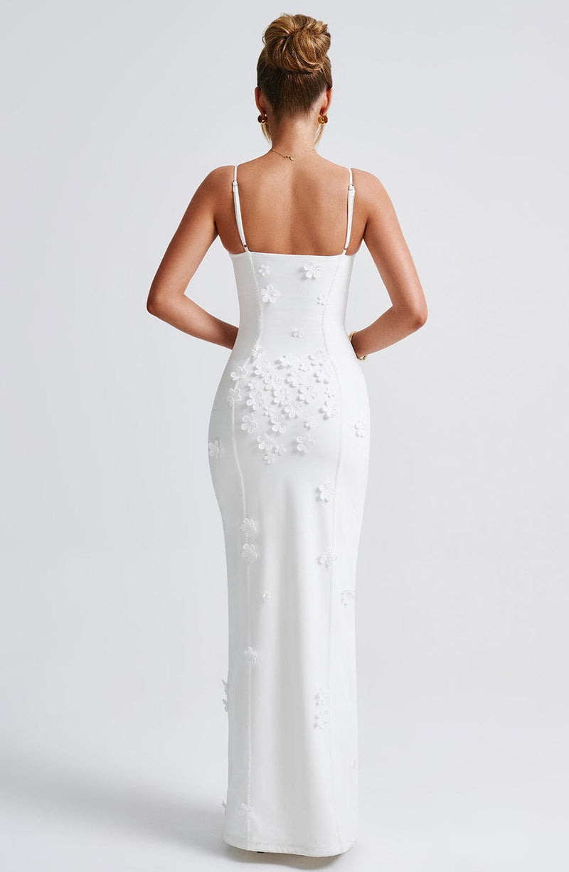 Dalary Maxi Dress - ivory Lined