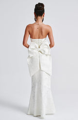 Felicity Maxi Dress - ivory