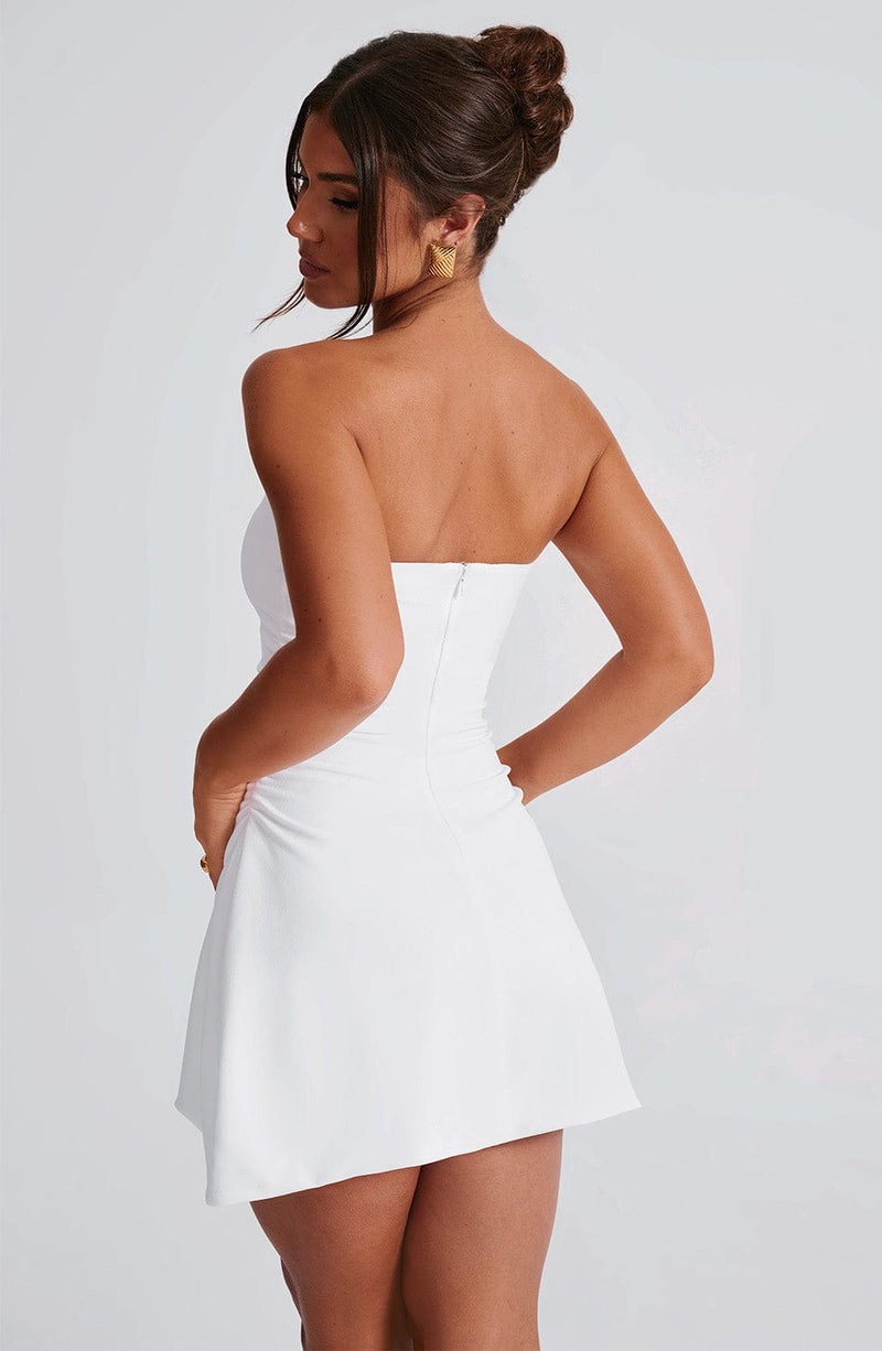 Fleur Mini Dress - ivory