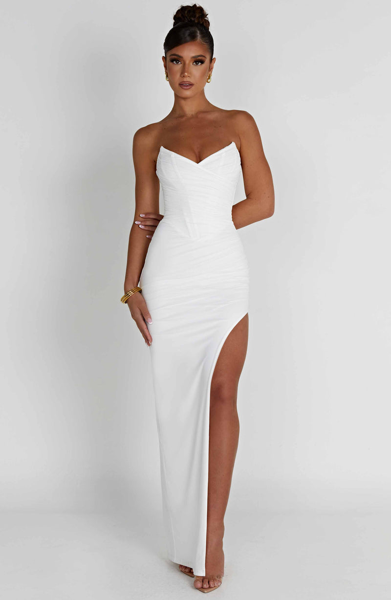 Giovanna Maxi Dress - ivory