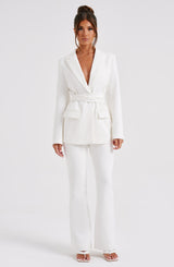 Hazel Suit Jacket - ivory