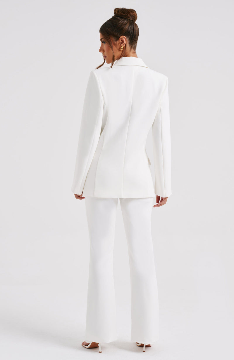 Hazel Suit Jacket - ivory