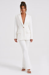 Hazel Suit Jacket - ivory