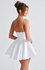 imani Mini Dress - ivory