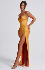 isobel Maxi Dress - Tangerine