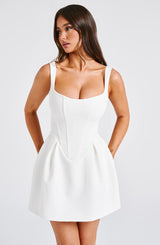 Janiyah Mini Dress - ivory