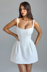 Janiyah Mini Dress - ivory