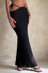 Jia Maxi Skirt - Black