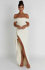 Joyce Maxi Dress - ivory