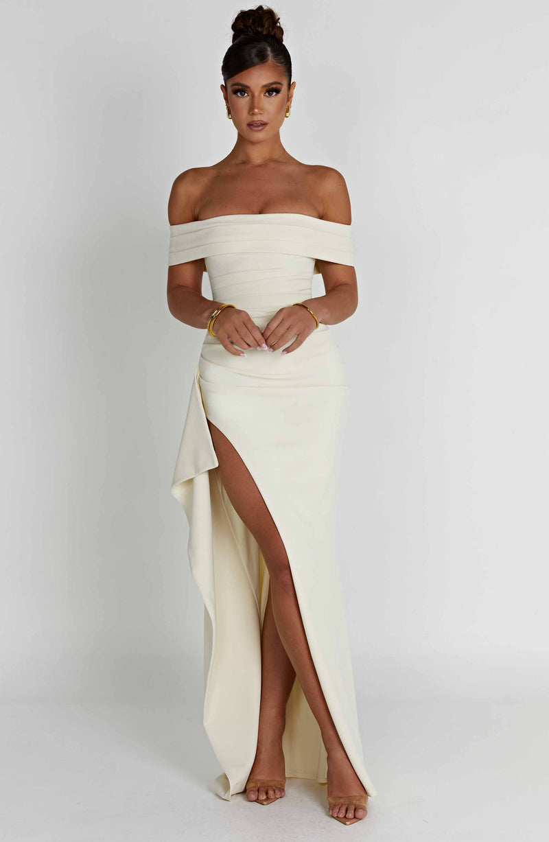 Joyce Maxi Dress - ivory