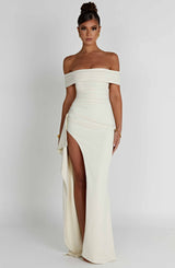 Joyce Maxi Dress - ivory