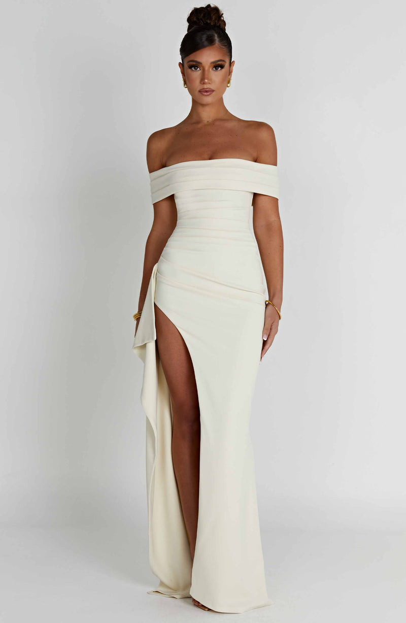 Joyce Maxi Dress - ivory