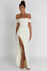 Joyce Maxi Dress - ivory