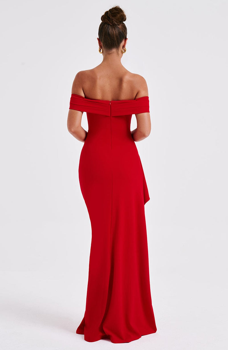 Joyce Maxi Dress - Red