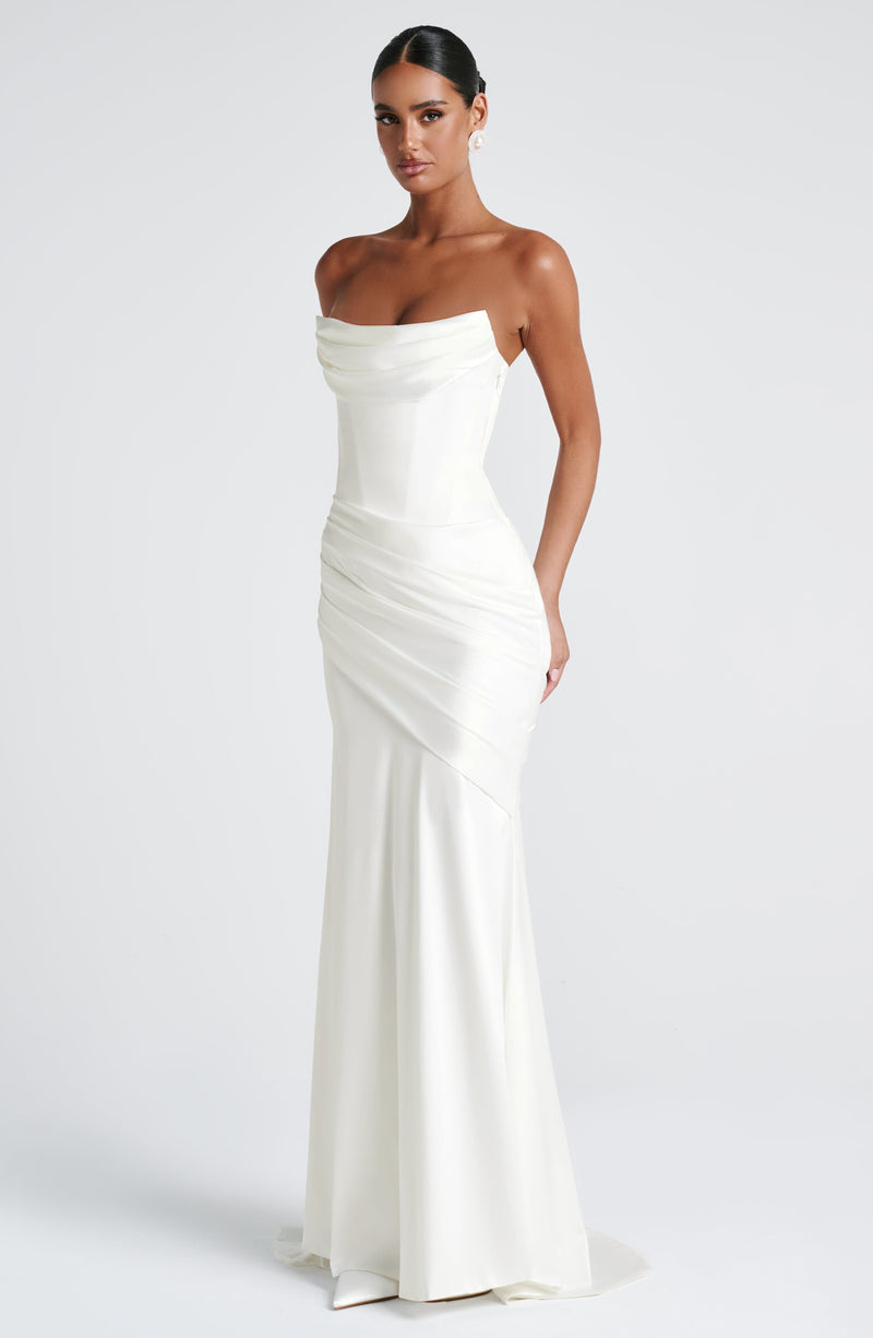 Kensington Maxi Dress - ivory