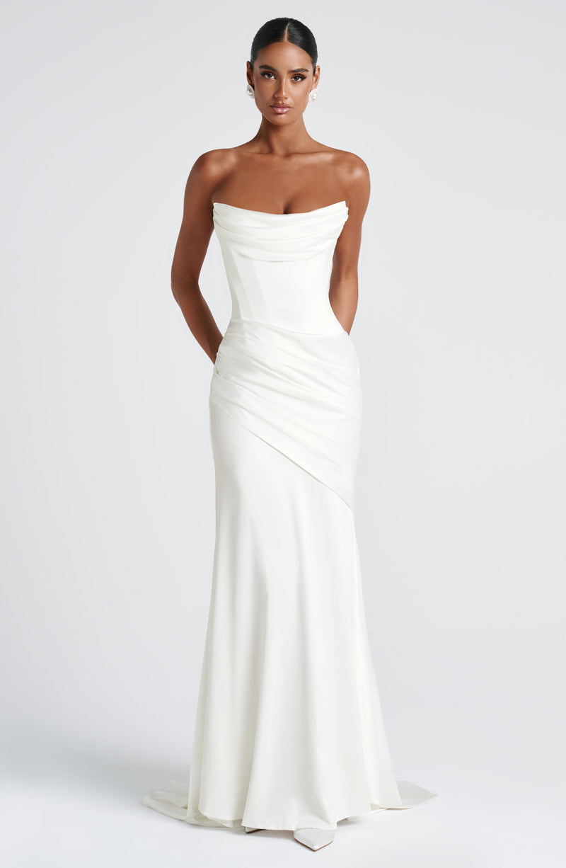 Kensington Maxi Dress - ivory