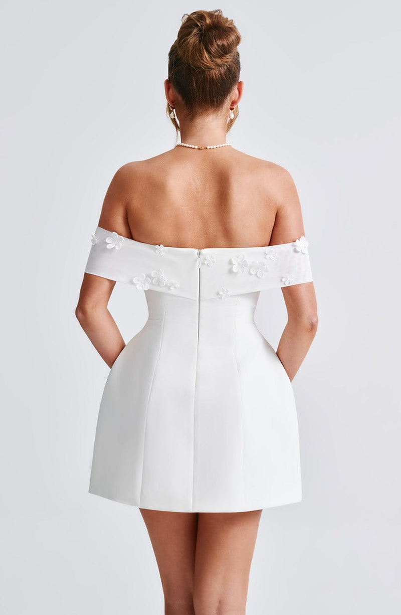 Laurel Mini Dress - ivory