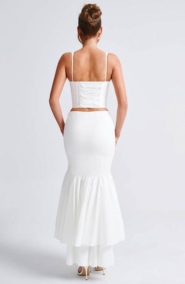 Lavinia Maxi Skirt - ivory