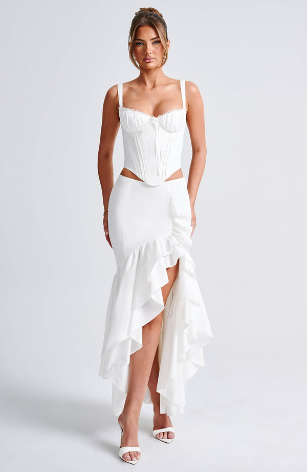 Lavinia Maxi Skirt - ivory