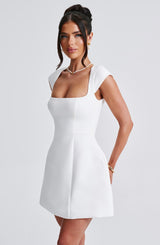 Lena Mini Dress - ivory