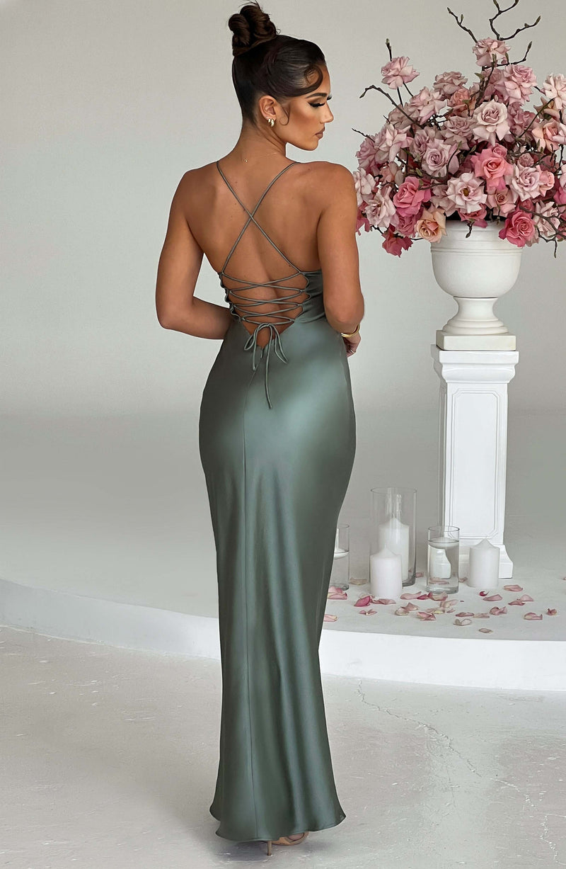 Lillia Maxi Dress - Sage